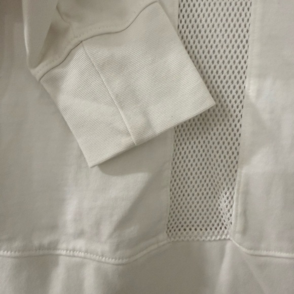 Athleta Cruise Mesh Top White XXS - Picture 5 of 7